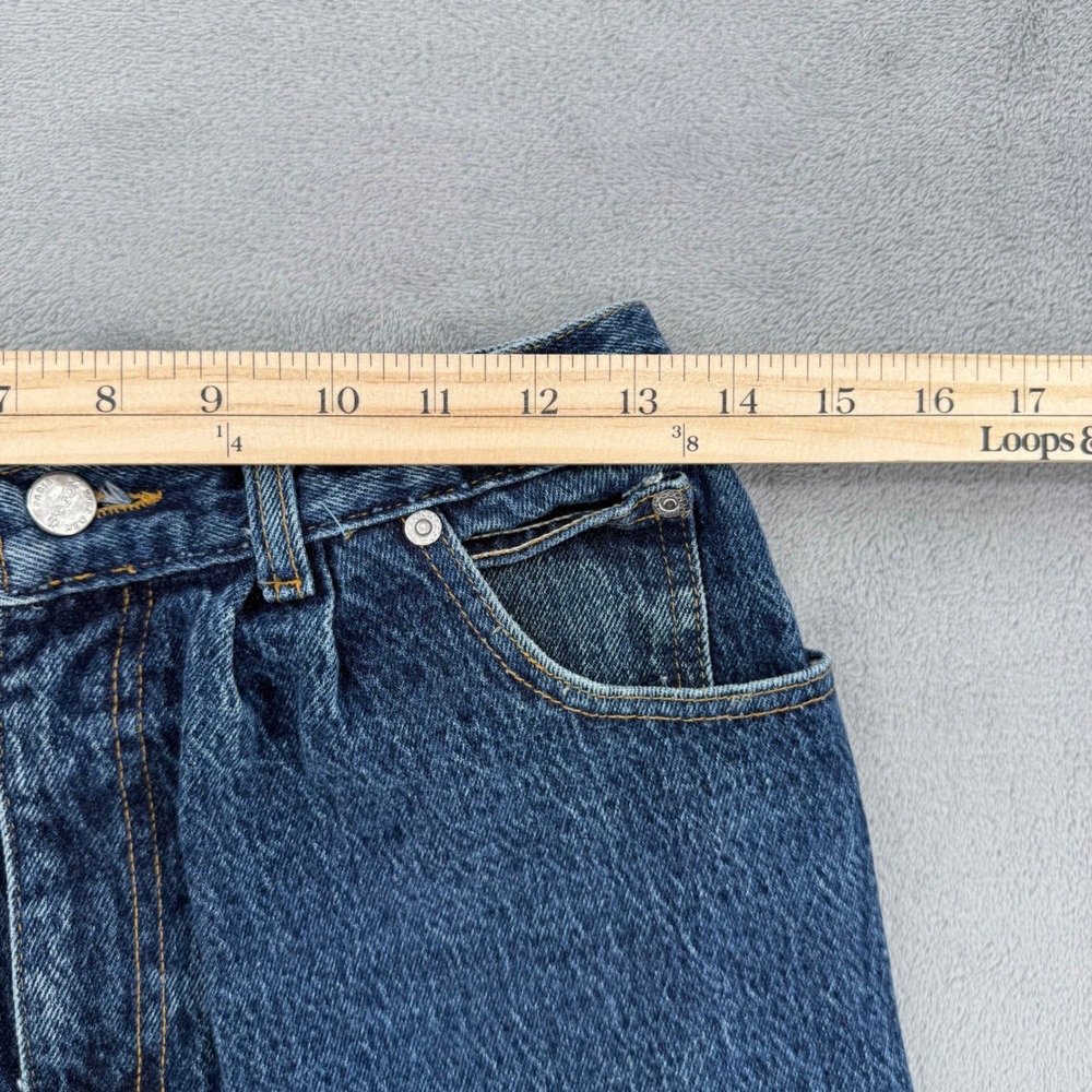 Vintage Sasson‎ High Waisted Mom Jeans Denim Made in USA Tapered Leg Size 27? - Picture 15 of 15